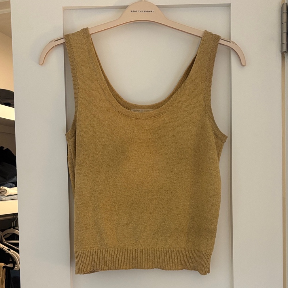 ST JOHN VINTAGE GOLD SHIMMER TANK